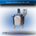 Chemical food vacuum emulsifying stirring tank/sanitary storage tank